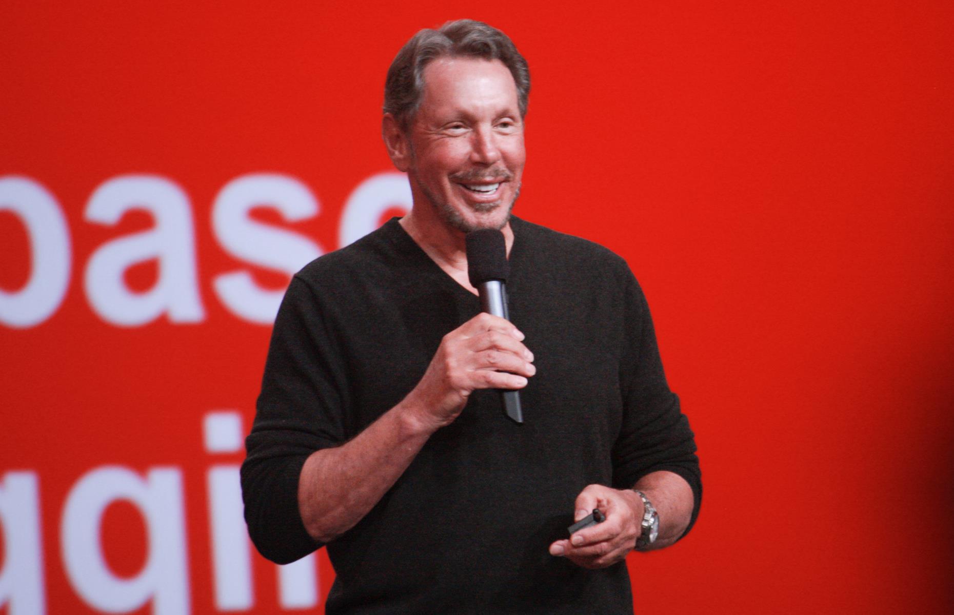 Larry Ellison, $58.5 billion (£38.3bn)